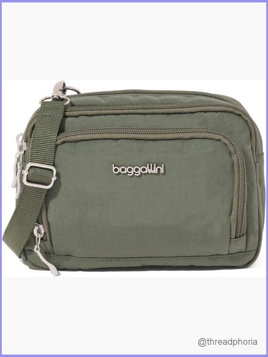 Handbags - Triple Zip Crossbody Wallet RFID Convertible Fanny Pack